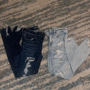 Bundle (2) American Eagle Outfitters Skinny Jeans